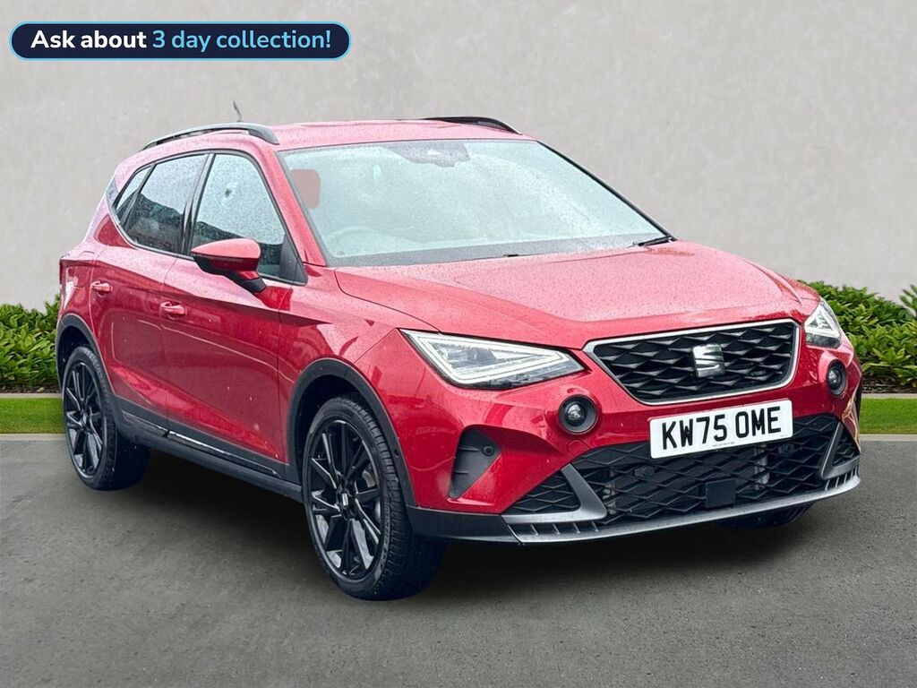 Seat Arona Arona 1.0 Tsi 115 Fr Black Edition Dsg Hatchba Red