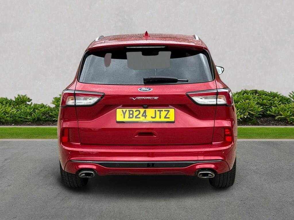 Ford Kuga 2.5 Duratec 14.4Kwh Vignale Suv Plug-in YB24JTZ Red #4