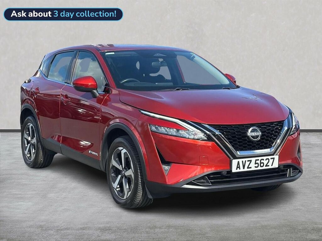 Nissan Qashqai 1.5 H E-power Acenta Premium Suv Hybrid AVZ5627 Red