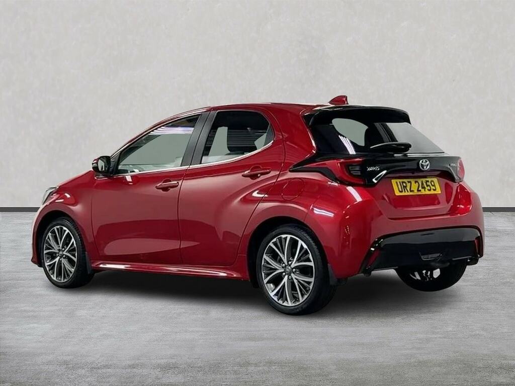 Toyota Yaris 1.5 Vvt-h Excel Hatchback Hybrid E-cvt URZ2459 Red #2