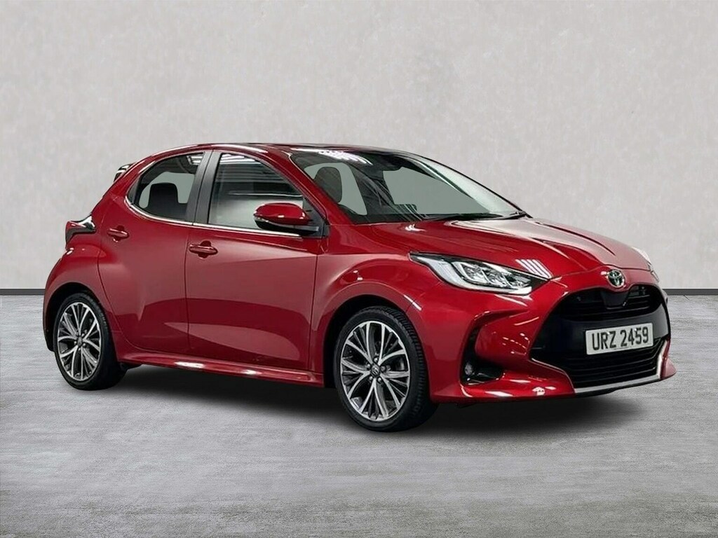 Toyota Yaris 1.5 Vvt-h Excel Hatchback Hybrid E-cvt Red