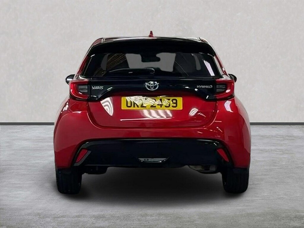 Toyota Yaris 1.5 Vvt-h Excel Hatchback Hybrid E-cvt URZ2459 Red #4