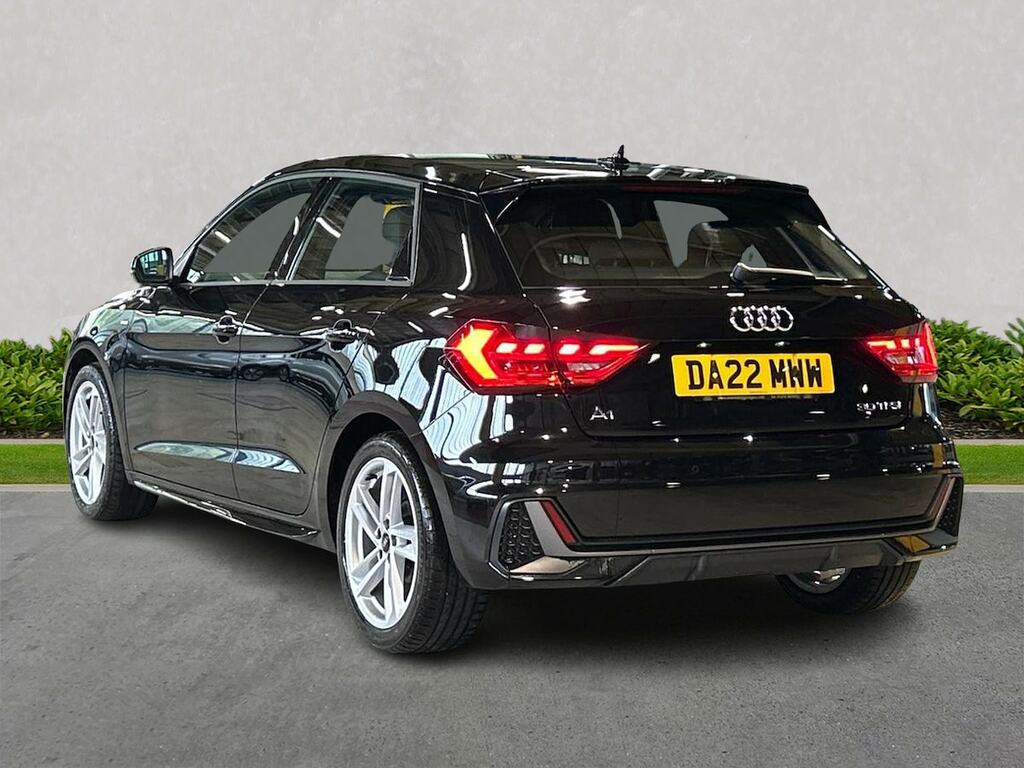 Audi A1 1.0 Tfsi 30 S Line Sportback Eur DA22MWW Black #2