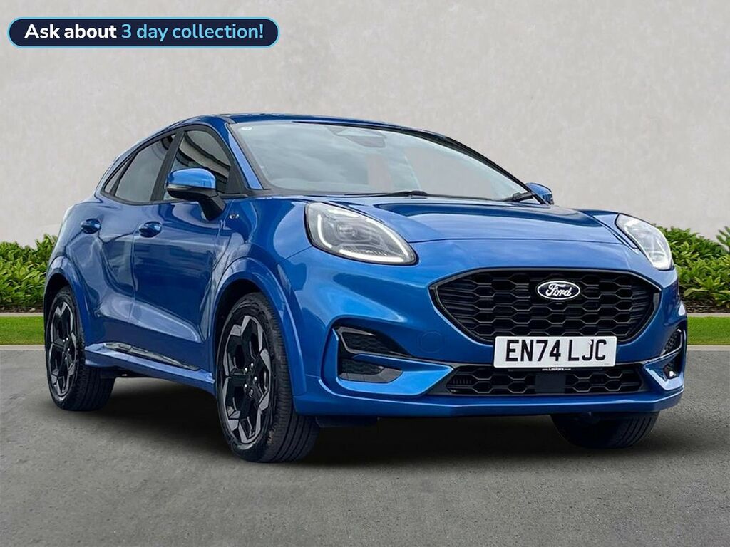 Ford Puma 1.0T Ecoboost Mhev St-line X Suv Hybrid Blue