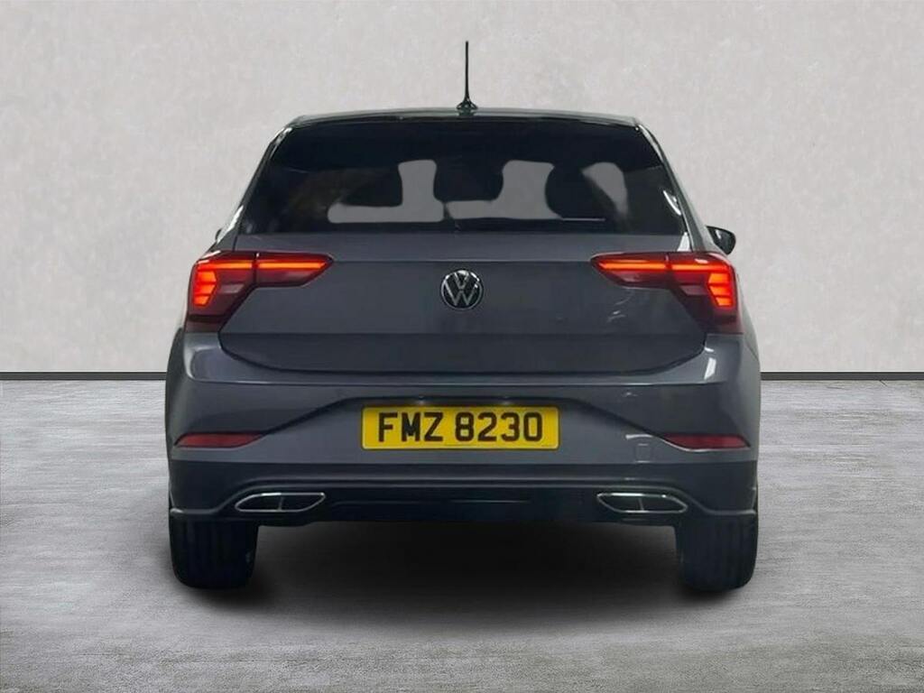 Volkswagen Polo 1.0 Tsi R-line Hatchback Euro 6 FMZ8230 Grey #4