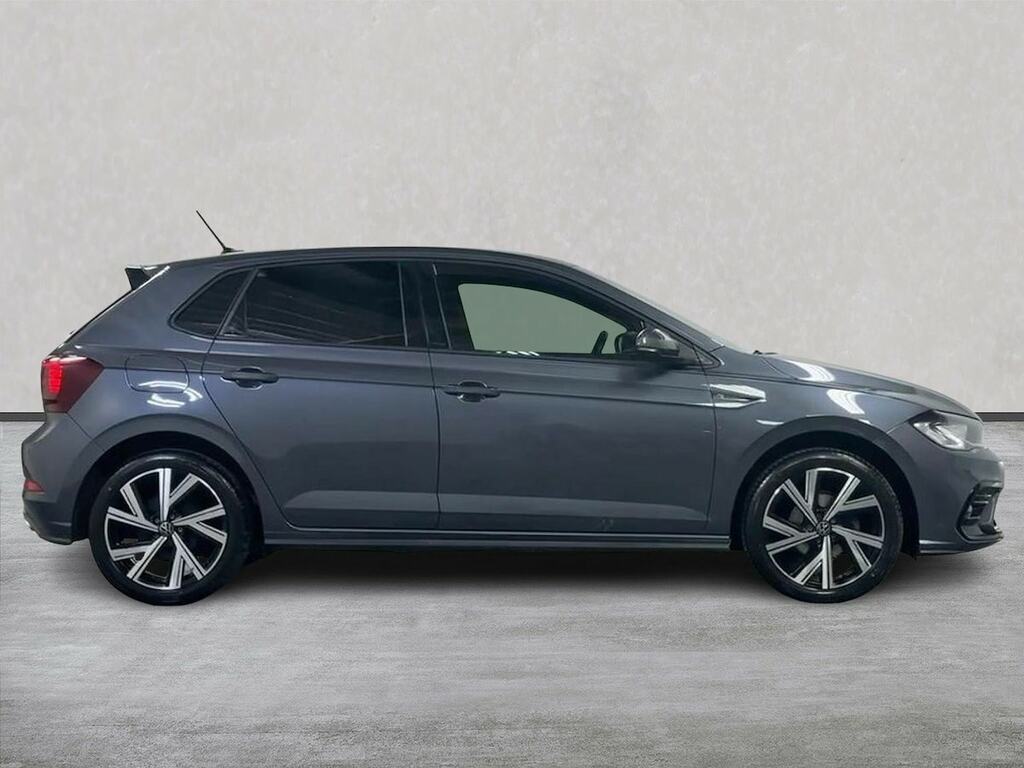 Volkswagen Polo 1.0 Tsi R-line Hatchback Euro 6 FMZ8230 Grey #3