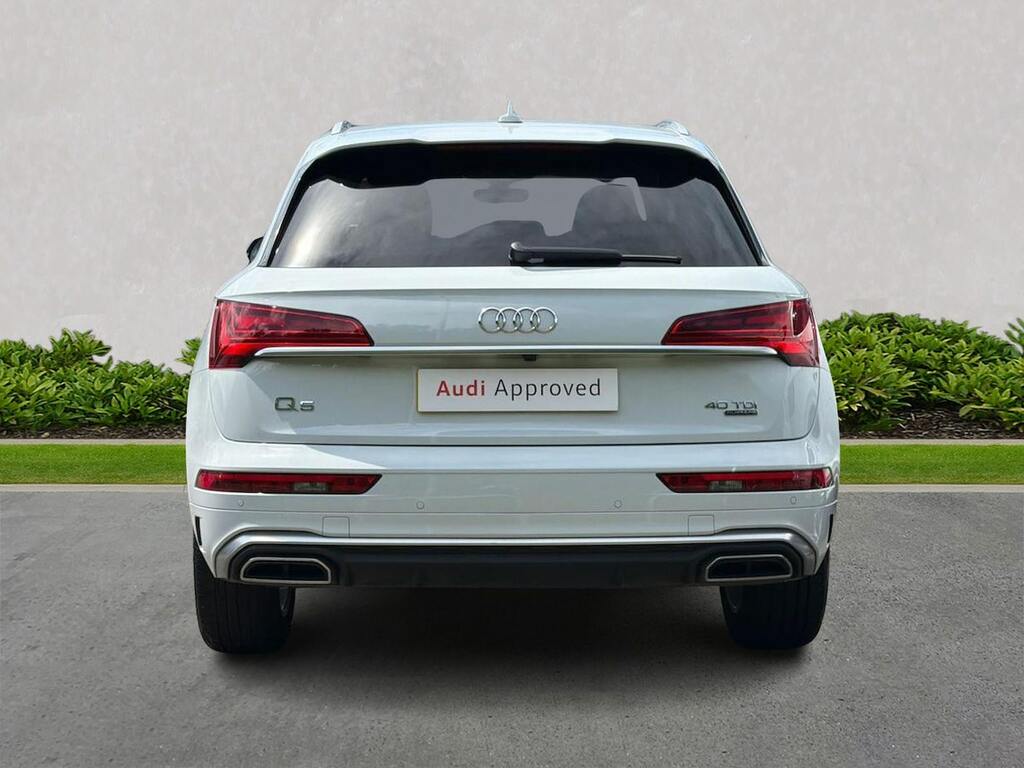 Audi Q5 40 Tdi Quattro S Line S Tronic GF73ZVA White #4