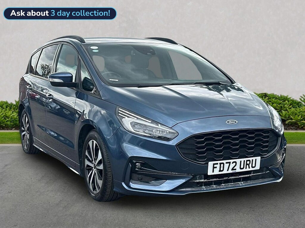 Ford S-Max 2.5H Duratec St-line Mpv Hybrid Cvt Eur Blue