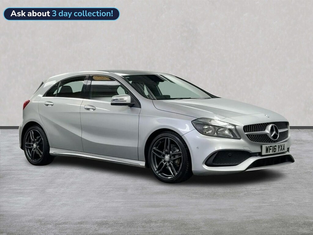 Mercedes-Benz A Class 1.5 A180d Amg Line Executive Hatchback Diese WF16YXA Silver