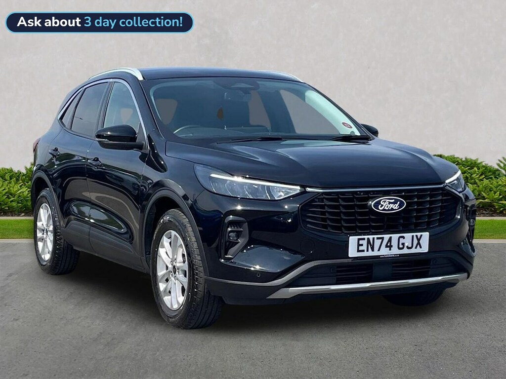 Ford Kuga 1.5T Ecoboost Titanium Suv Euro EN74GJX Black
