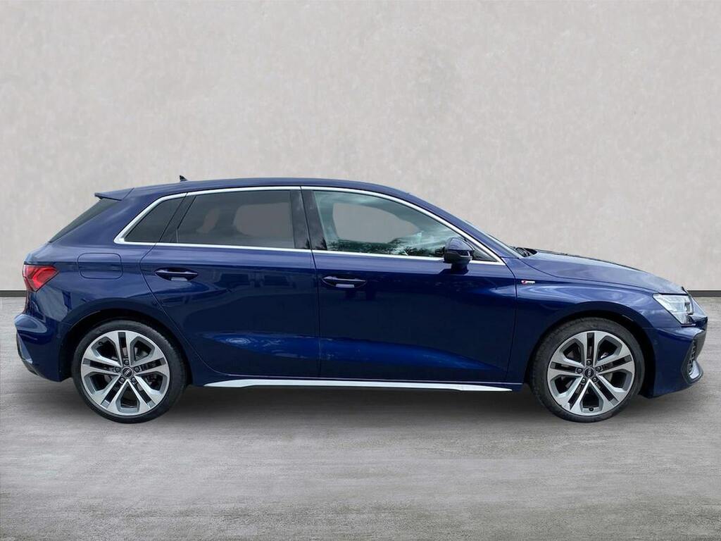 Audi A3 1.5 Tfsi S Line Sportback S Tronic Euro SA75VVE Blue #3