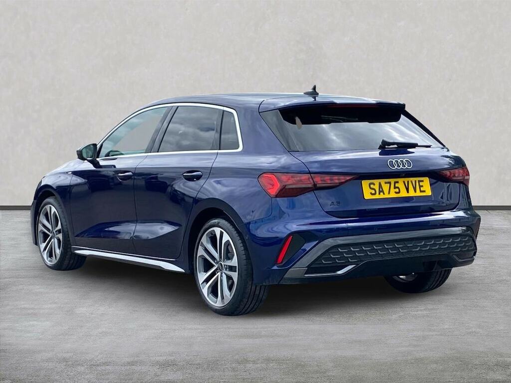 Audi A3 1.5 Tfsi S Line Sportback S Tronic Euro SA75VVE Blue #2