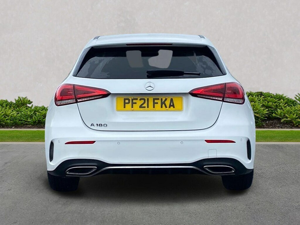 Mercedes-Benz A Class 1.3 A180 Amg Line Executive Hatchback PF21FKA White #3