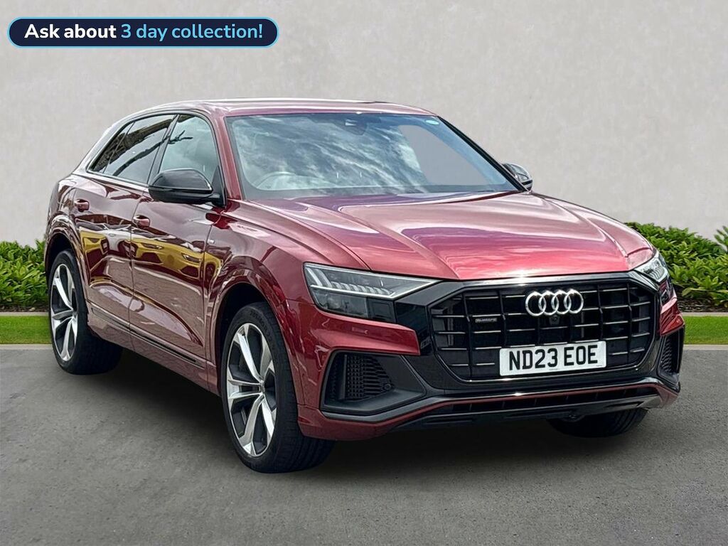 Audi Q8 3.0 Tfsi V6 55 Black Edition Suv Tiptro Red