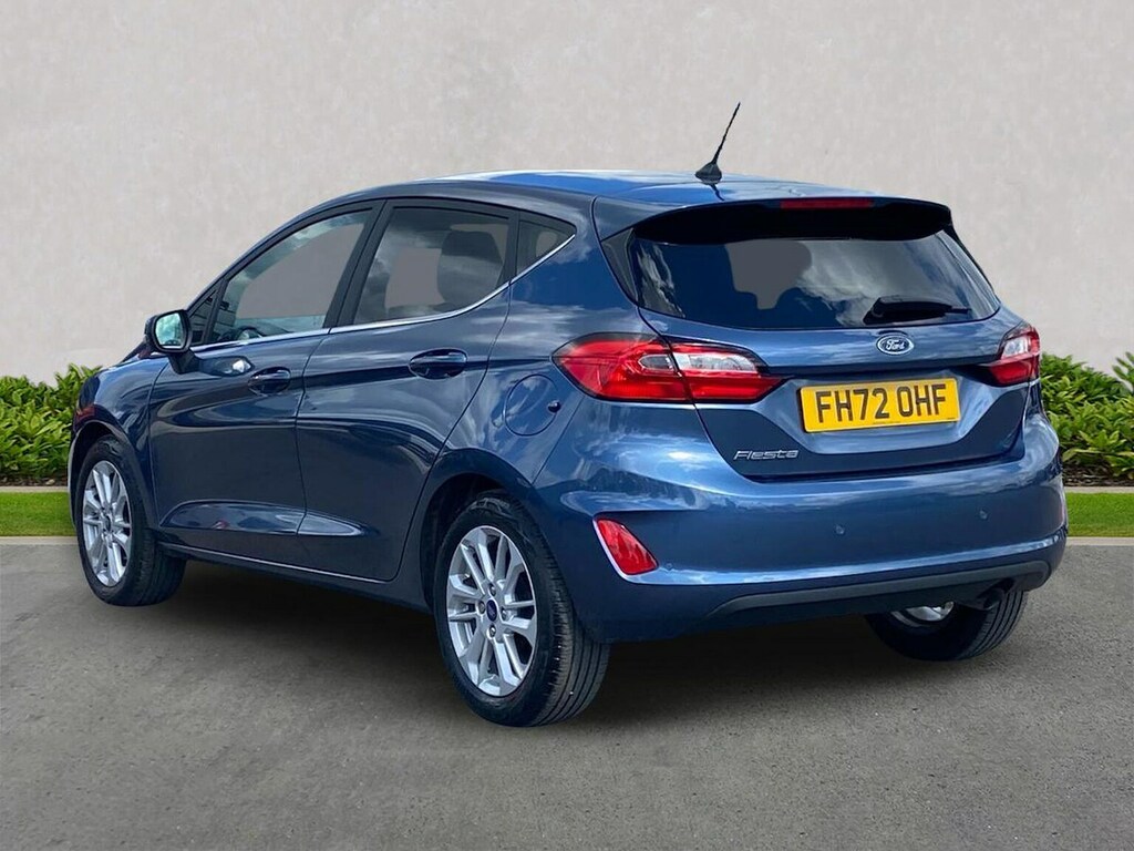Ford Fiesta 1.0 Ecoboost Titanium FH72OHF Blue #2