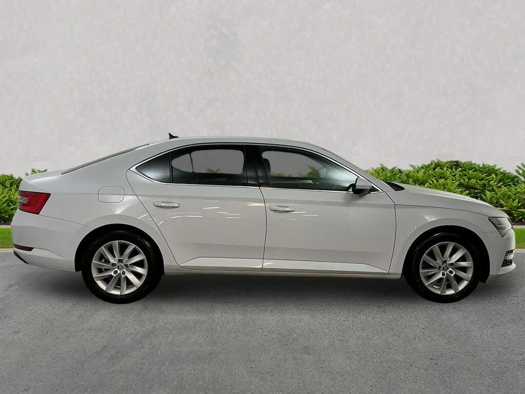 Skoda Superb 1.5 Tsi Act Se Technology Hatchback Dsg White #3