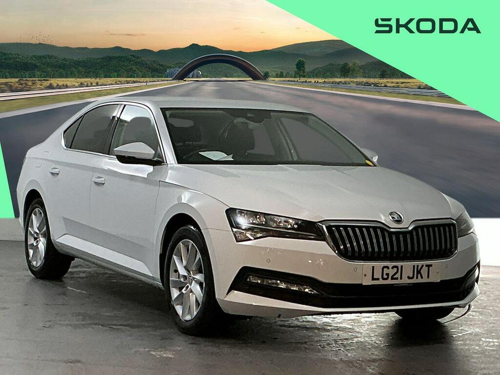 Skoda Superb 1.5 Tsi Act Se Technology Hatchback Dsg White