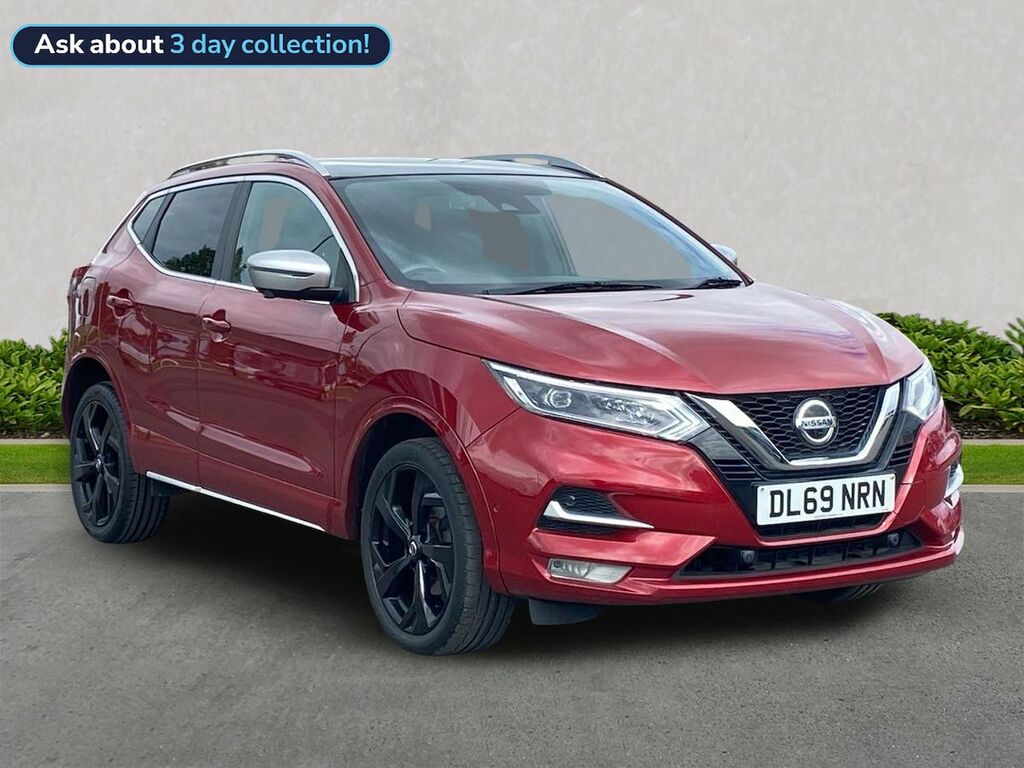Nissan Qashqai 1.3 Dig-t 160 Tekna Dct Red