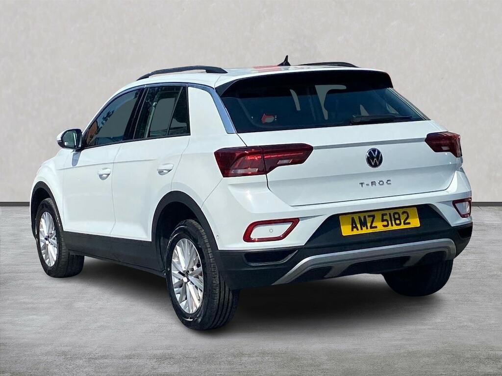 Volkswagen T-Roc 1.0 Tsi Life Suv Euro 6 Ss 1 AMZ5182 White #2