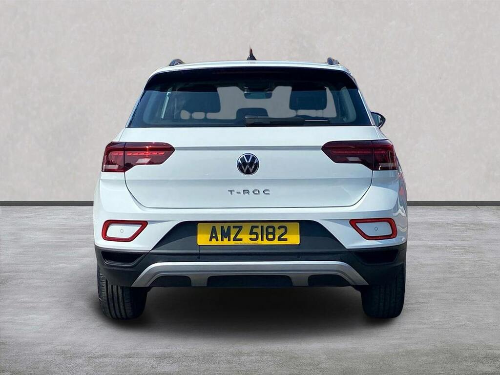 Volkswagen T-Roc 1.0 Tsi Life Suv Euro 6 Ss 1 AMZ5182 White #4