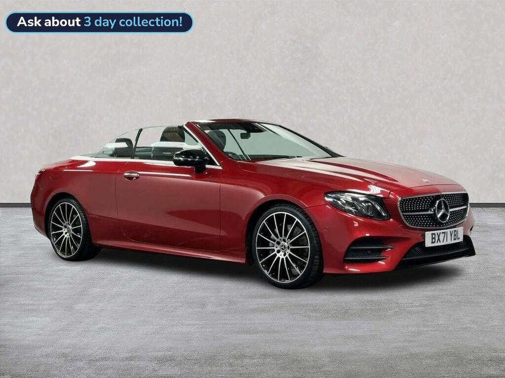 Mercedes-Benz E Class E300 Amg Line Premium 9G-tronic Red