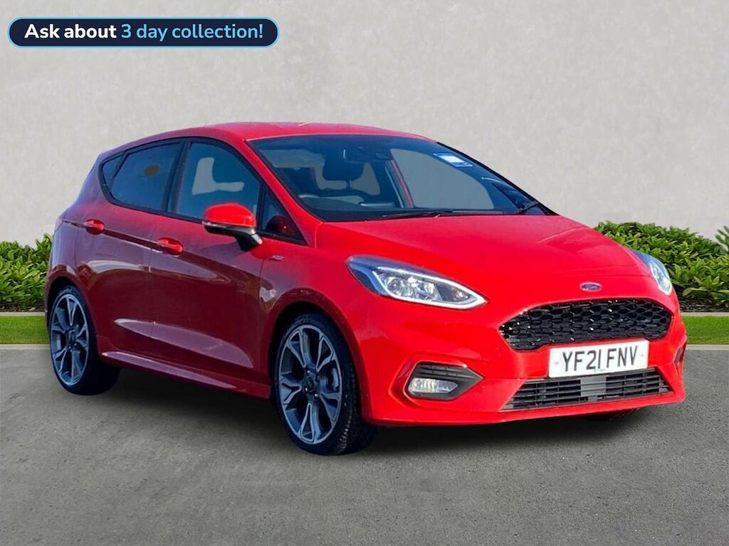 Ford Fiesta 1.0T Ecoboost Mhev St-line X Edition Hatchback Red