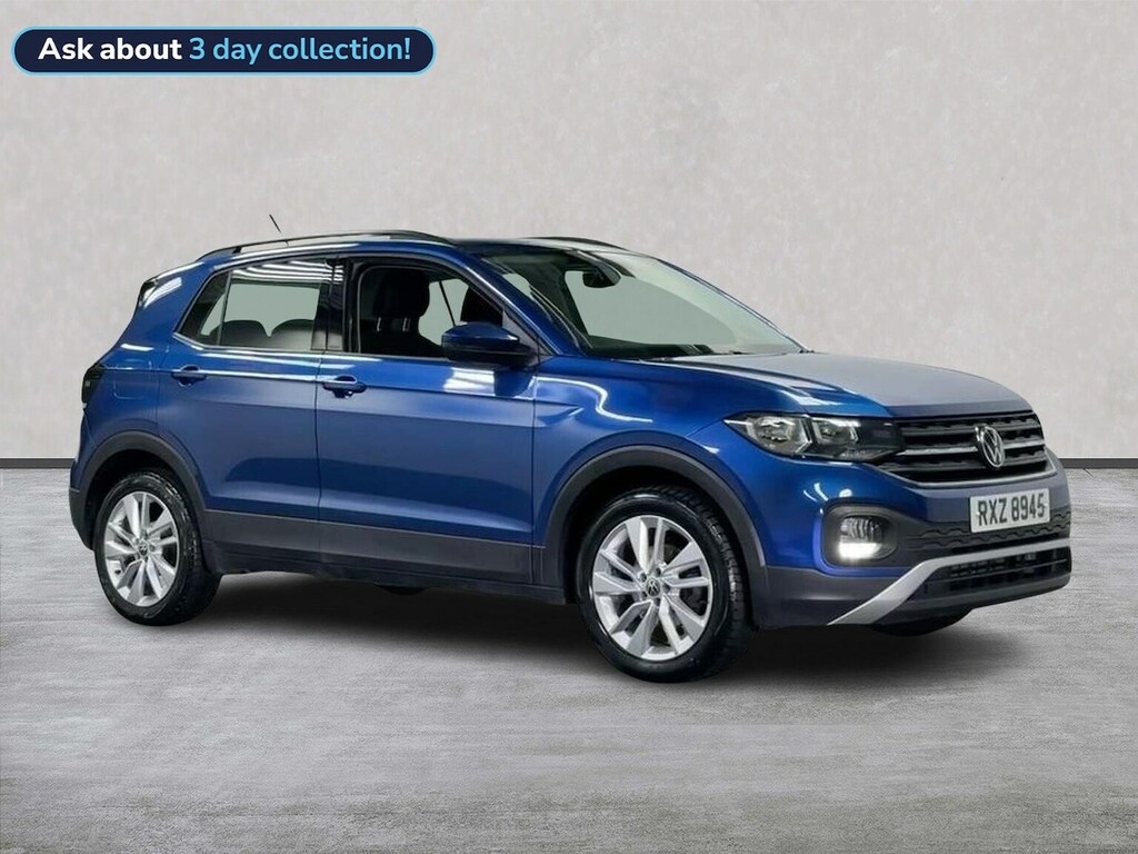 Volkswagen T-Cross 1.0 Tsi Se Suv Euro 6 Ss 110 RXZ8945 Blue