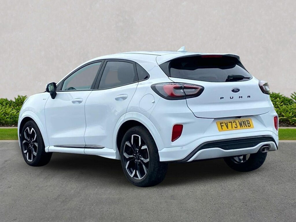 Ford Puma 1.0T Ecoboost Mhev St-line X Suv Hybrid FV73WNB White #2