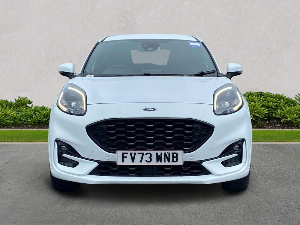 Ford Puma 1.0T Ecoboost Mhev St-line X Suv Hybrid FV73WNB White #5