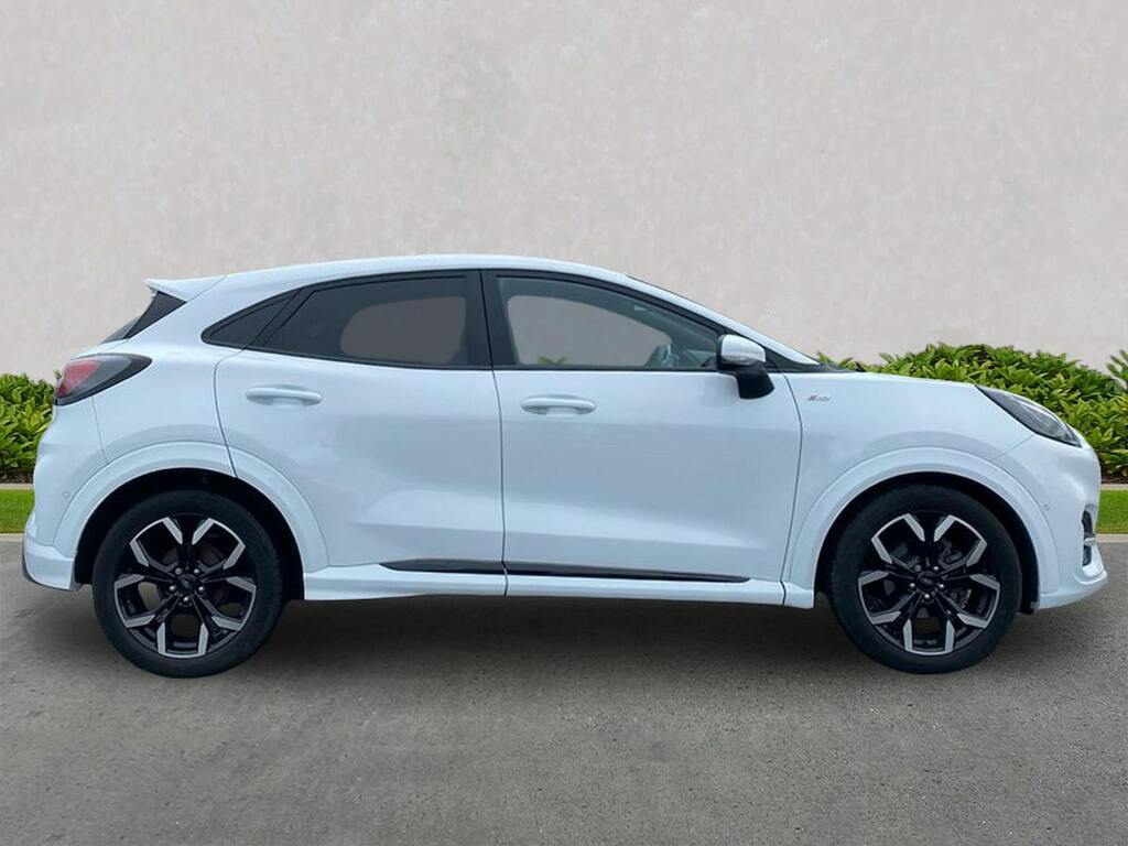 Ford Puma 1.0T Ecoboost Mhev St-line X Suv Hybrid FV73WNB White #3