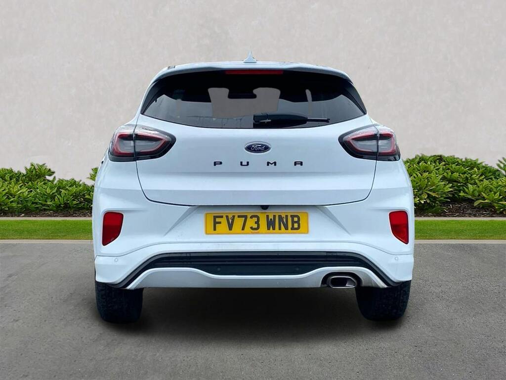 Ford Puma 1.0T Ecoboost Mhev St-line X Suv Hybrid FV73WNB White #4