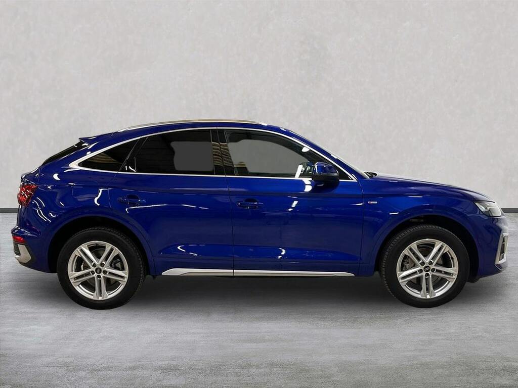 Audi Q5 2.0 Tdi 40 S Line Sportback S Tronic Qu AJ72UDV Blue #3