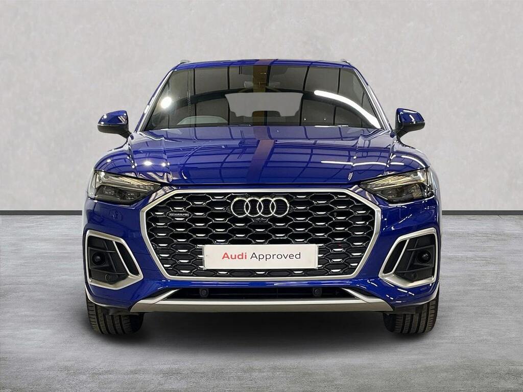 Audi Q5 2.0 Tdi 40 S Line Sportback S Tronic Qu AJ72UDV Blue #5
