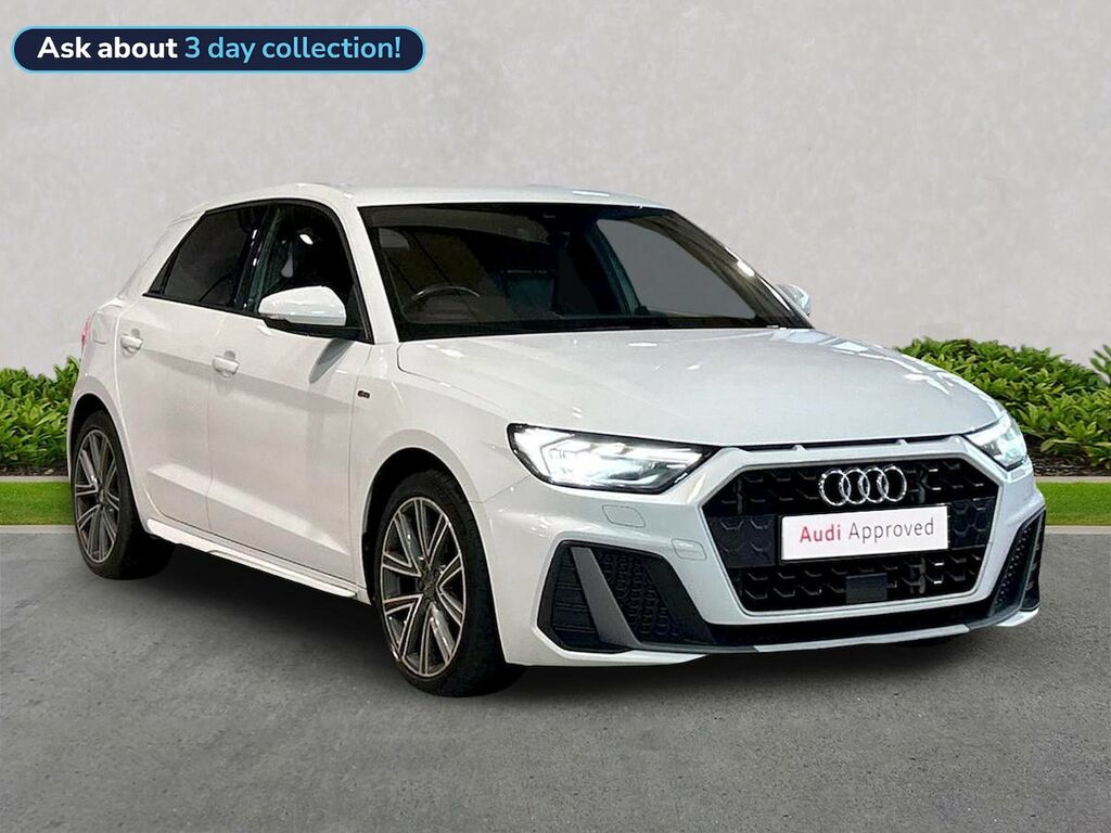 Audi A1 1.0 Tfsi 30 S Line Sportback Eur White