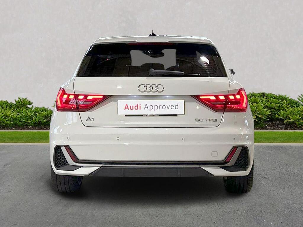 Audi A1 1.0 Tfsi 30 S Line Sportback Eur ORZ7332 White #4
