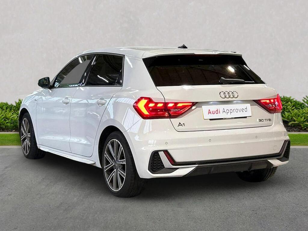 Audi A1 1.0 Tfsi 30 S Line Sportback Eur ORZ7332 White #2