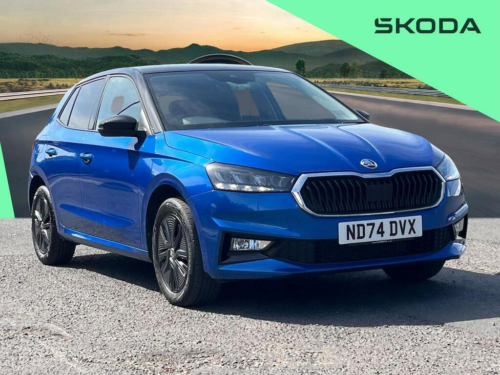 Skoda Fabia 1.0 Tsi Design Edition Hatchback Blue