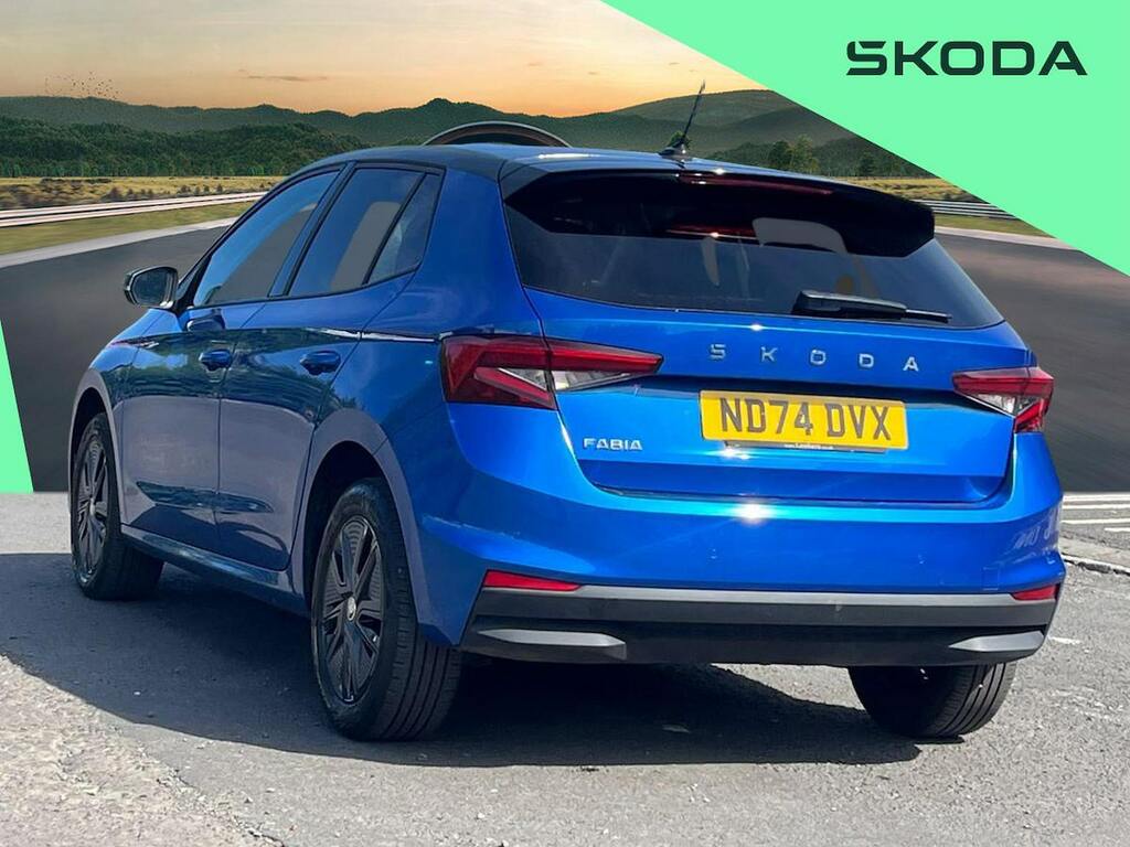 Skoda Fabia 1.0 Tsi Design Edition Hatchback ND74DVX Blue #2