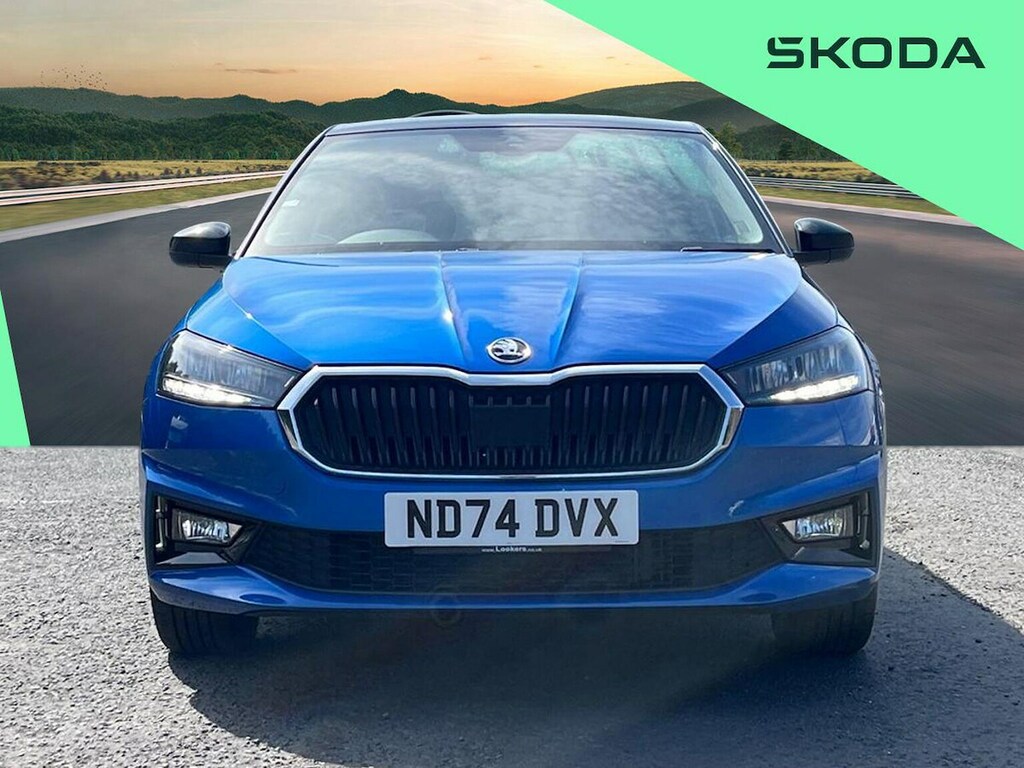 Skoda Fabia 1.0 Tsi Design Edition Hatchback ND74DVX Blue #5