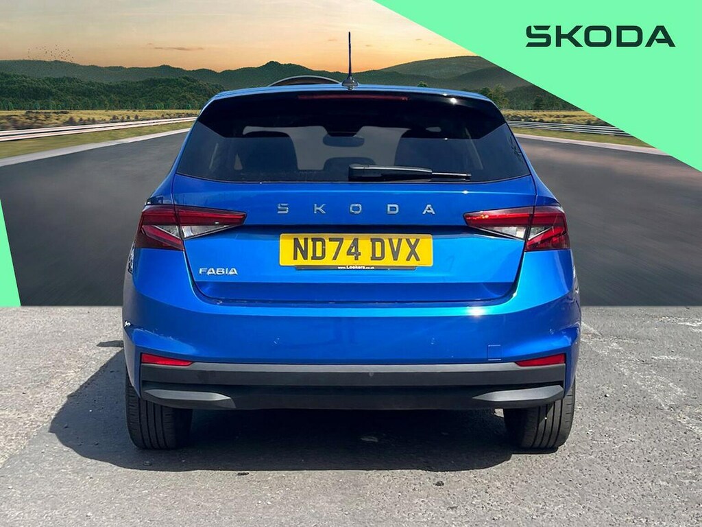 Skoda Fabia 1.0 Tsi Design Edition Hatchback ND74DVX Blue #4