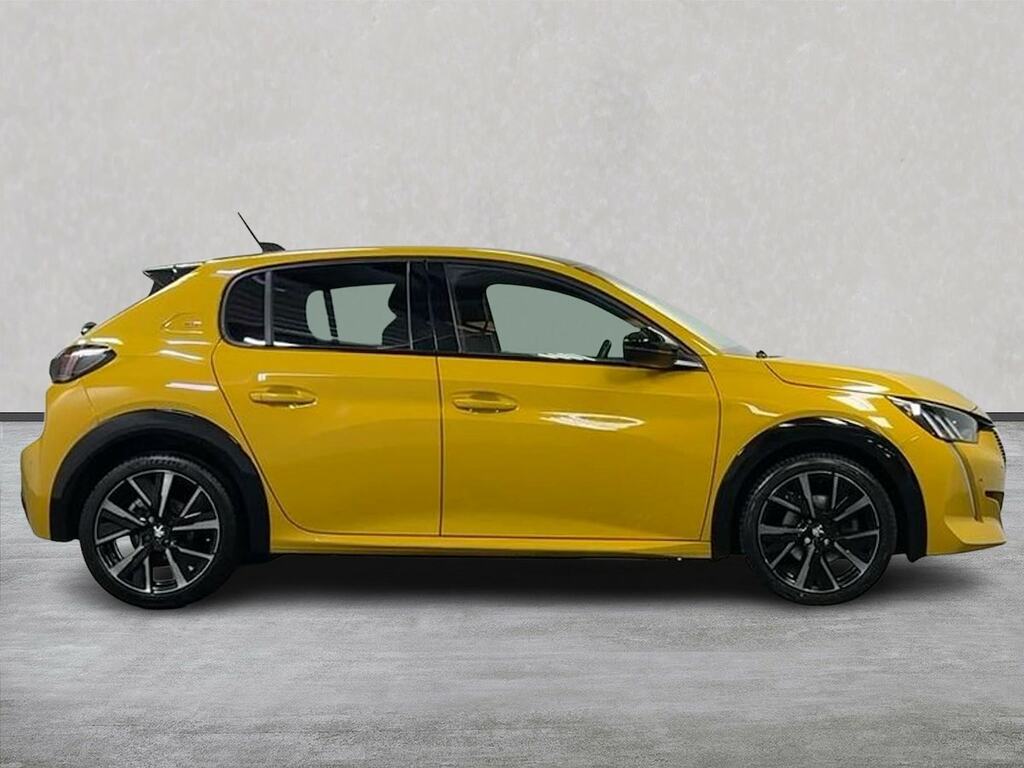 Peugeot 208 1.5 Bluehdi Gt Hatchback Euro 6 VRZ1145 Yellow #3
