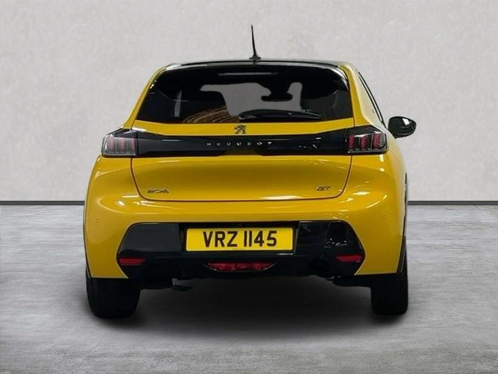 Peugeot 208 1.5 Bluehdi Gt Hatchback Euro 6 VRZ1145 Yellow #4