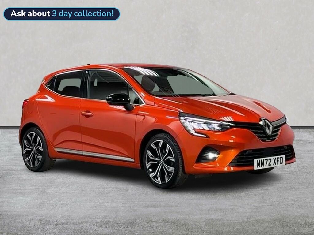 Renault Clio 1.6 E-tech Techno Hatchback Hybrid Orange
