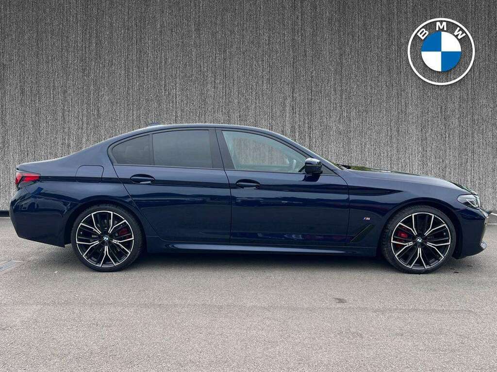 BMW 5 Series 520D Mht M Sport Step ND72WVH Blue #3
