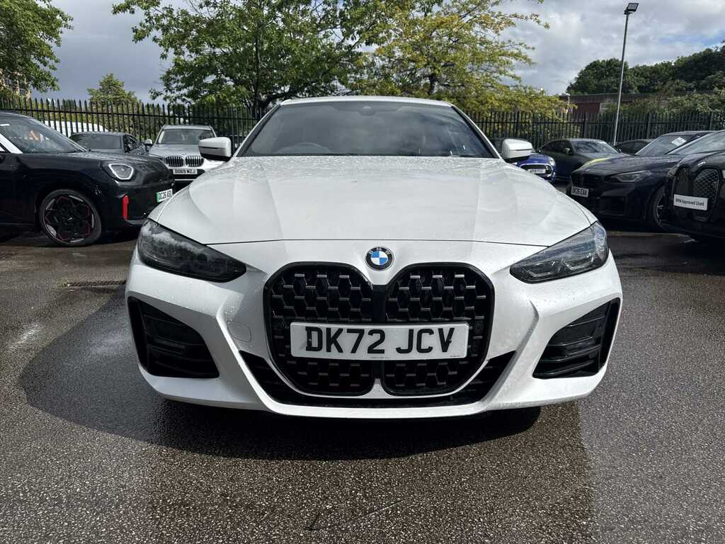 BMW 4 Series 420D Mht M Sport Step DK72JCV White #5
