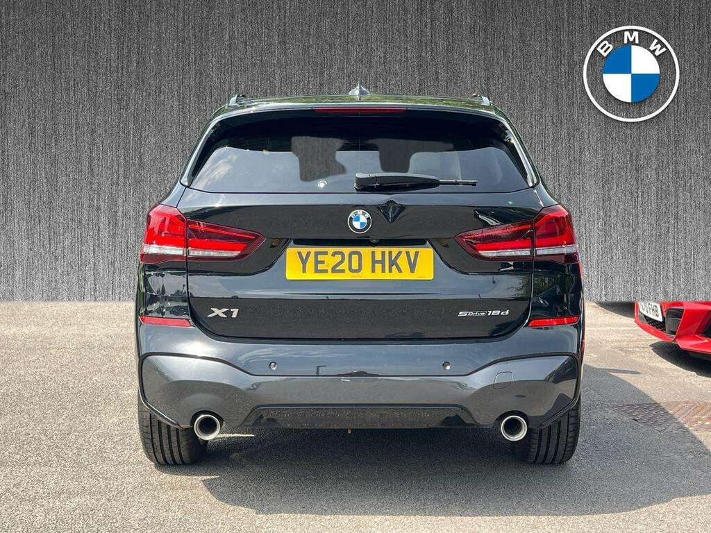 BMW X1 Sdrive 18D M Sport Step YE20HKV Black #4