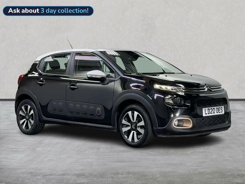 Citroen C3 C3 1.2 Puretech 82 Origins Hatchback Black