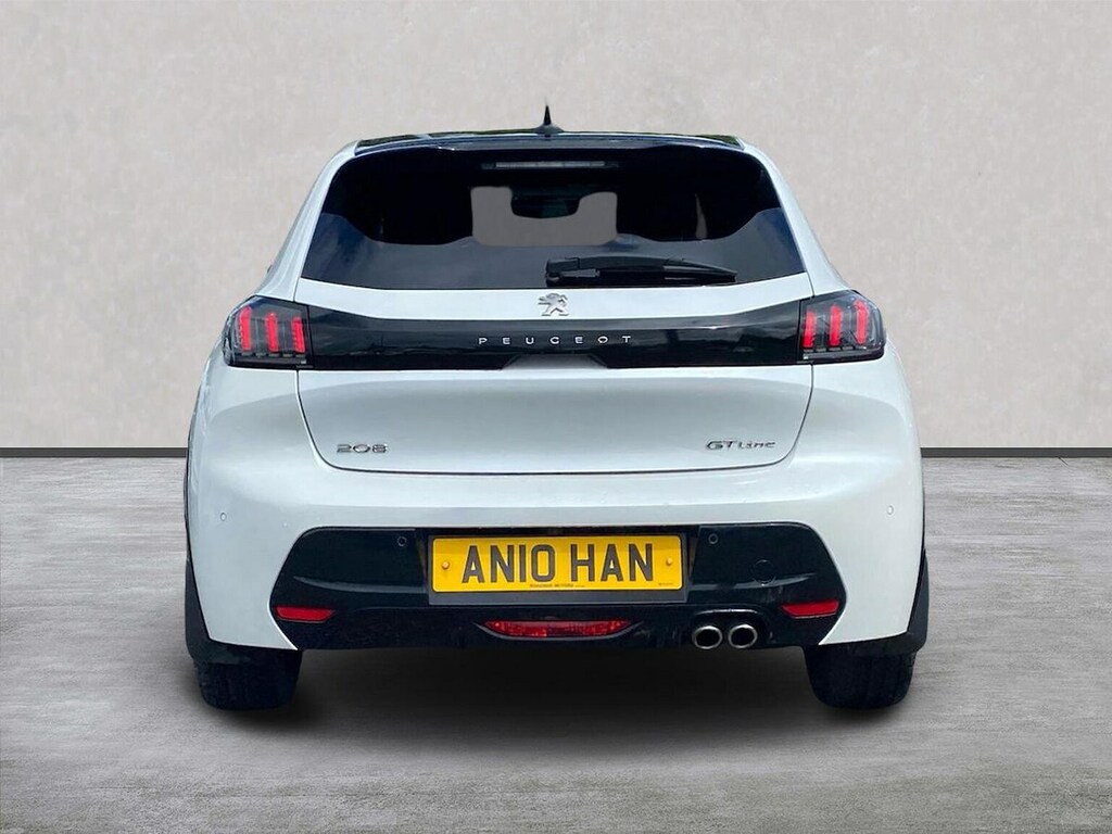 Peugeot 208 1.2 Puretech Gt Line Hatchback Eat Euro AN10HAN White #4