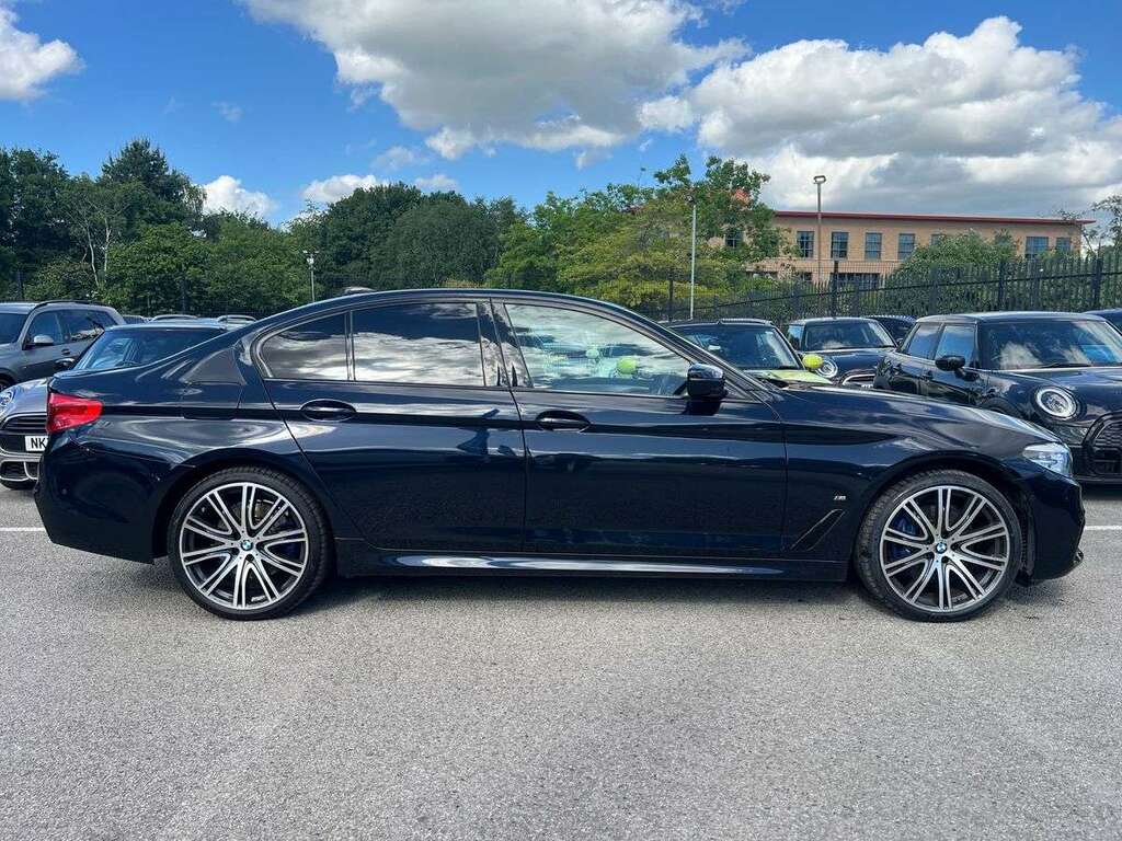 BMW 5 Series 530E Xdrive M Sport YE69PZZ Black #3