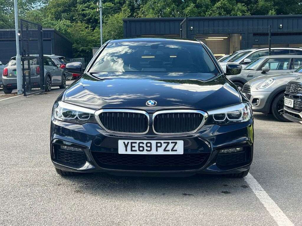 BMW 5 Series 530E Xdrive M Sport YE69PZZ Black #5